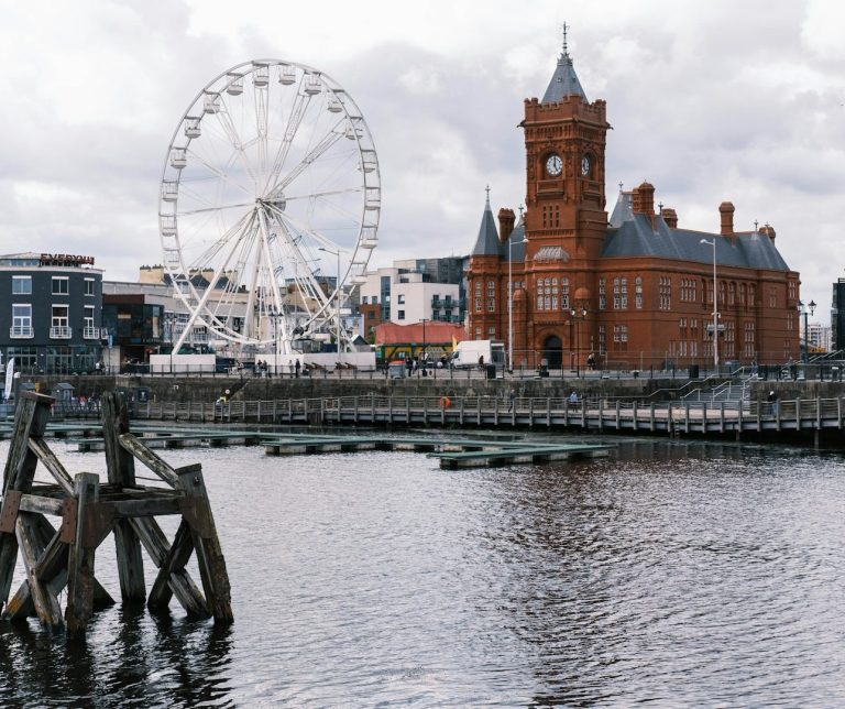 RestoraBath Cardiff A photo of Cardiff bay and the Norwegian church